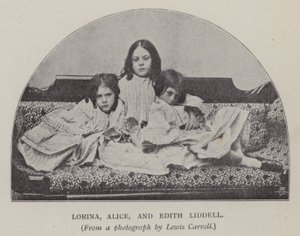 Lorina, Alice och Edith Liddell (s/v foto)