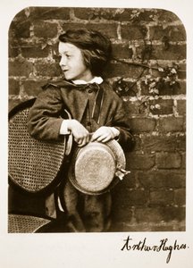 Arthur Hughes, Jr, 12 oktober 1863 (sepiafoto) av Charles Lutwidge Dodgson