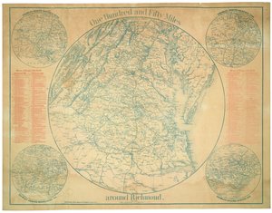 Hundra femtio mil runt Richmond av Charles Magnus