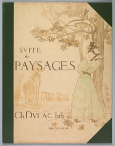 Landskapssvit: Omslag, 1892-1893.