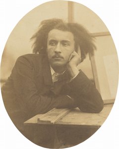 Charles Delahaye, ca 1857 (foto) av Charles Marville