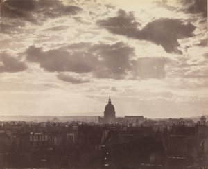 [Molnstudie över Paris], 1850-talet. av Charles Marville