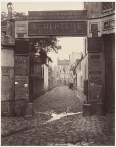 Gården Saint-Guillaume av Charles Marville