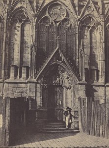 Den röda dörren av Charles Marville