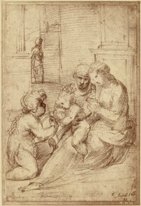 [Reproduktion av en teckning av Raphaël] av Charles Marville