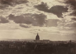 Sky Study, Paris av Charles Marville