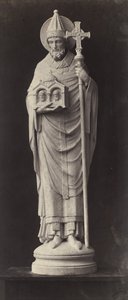 Staty från Louvren (albumin silvertryck) av Charles Marville