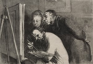 Målarna och de borgerliga av Charles Maurand