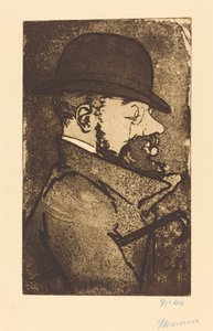 Henri från Toulouse-Lautrec av Charles Maurin