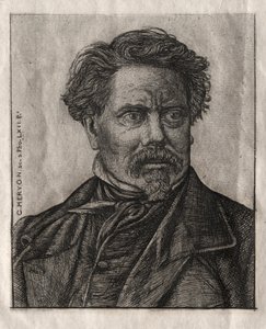 Benjamin Fillon, Bokstävernas man av Charles Meryon