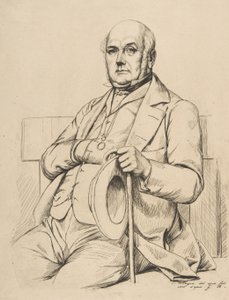 Casimir le Conte, efter Boulanger, 1856. av Charles Meryon