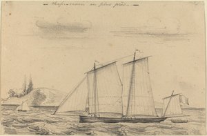 Tidvattenjägare på nära håll av Charles Meryon