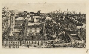 Collège Henri IV (Lycée Napoléon) av Charles Meryon