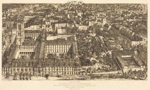 Collège Henri IV, Paris, eller Lycée Napoléon av Charles Meryon