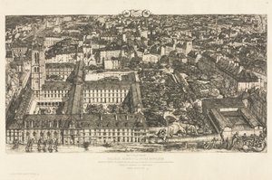 Henrik IV:s college. av Charles Meryon