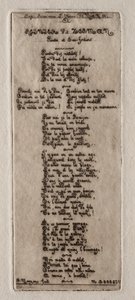 Etchings of Paris: Dedikation till Reynier Nooms, kallad Zeeman av Charles Meryon