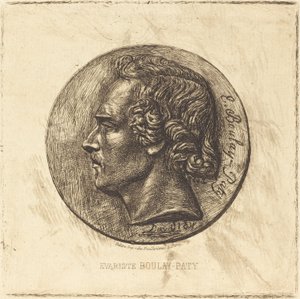 Evariste Boulay-Paty; En poet (från ett brons av David d
