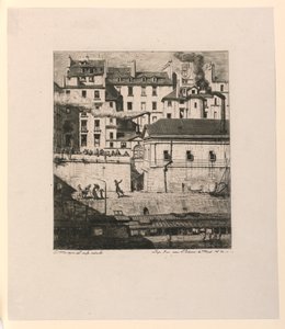 Bårhuset av Charles Meryon