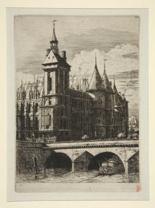 Tower of L av Charles Meryon