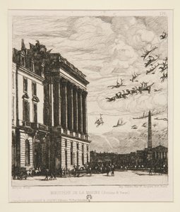 Le Ministre de la Marine (marinministeriet) av Charles Meryon