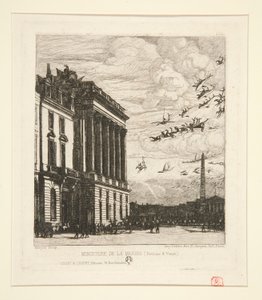 Le Ministre de la Marine (Marinedepartementet) av Charles Meryon