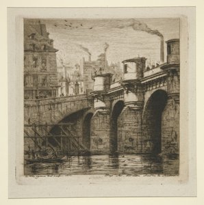 Pont-Neuf av Charles Meryon
