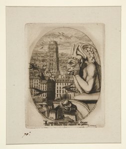 Le Stryge (Vampyren) av Charles Meryon