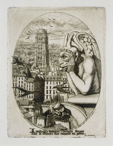 Stryge av Charles Meryon