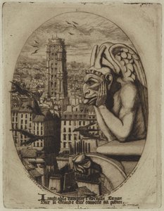 Stryge av Charles Meryon