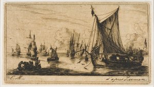 Söderhavsfiskare av Charles Meryon
