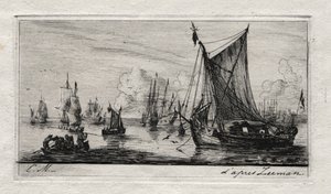 Söderhavsfiskare av Charles Meryon