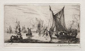 Söderhavsfiskare av Charles Meryon