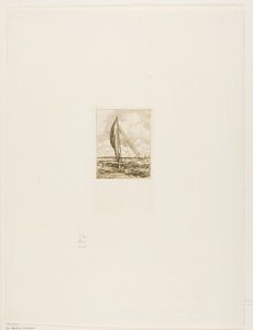 Swift-Sailing Proa, Mulgrave Archipelago, Oceanien av Charles Meryon