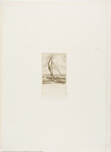 Swift-Sailing Proa, Mulgrave Archipelago, Oceanien av Charles Meryon