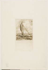 Swift-Sailing Proa, Mulgrave Archipelago, Oceanien av Charles Meryon
