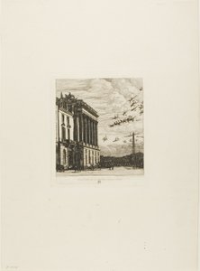 Amiralitetet, Paris av Charles Meryon