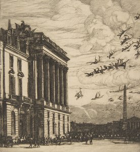 Amiralitetet, Paris, 1865. av Charles Meryon