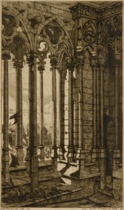 Galleriet, Notre Dame de Paris av Charles Meryon