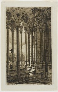 Galleriet Notre-Dame, Paris av Charles Meryon