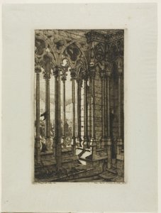 Galleriet Notre-Dame, Paris av Charles Meryon