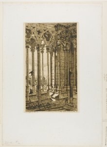 Galleriet Notre-Dame, Paris av Charles Meryon