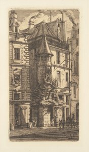 Torn, Rue de la Tixeranderie av Charles Meryon