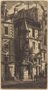 Torn i Rue de la Tixéranderie, Paris (Hus med ett torn, Weavers