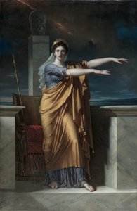 Polyhymnia, vältalighetens musa; Erato, musa för lyrisk poesi; Apollo, Gud av ljus, vältalighet, poesi och de sköna konsterna med Urania, astronomimusa; Calliope, musa av episk poesi; Clio, Muse of History