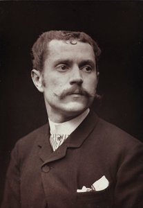 Konstnärligt och biografiskt album, 6:e årg., Salong 1885; porträtt av konstnären Louis Fernandez Pelez De Cordova