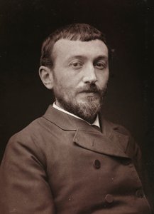 Konstnärligt och biografiskt album, 6:e årg., Salong 1885; porträtt av målaren Alfred Henry Bramtot