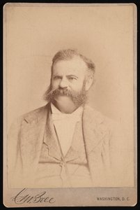 Porträtt av John Wesley Powell 1834-1902, cirka 1872. av Charles Milton Bell