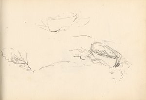 Skissbok (olja och penna på papper) av Charles Napier Hemy