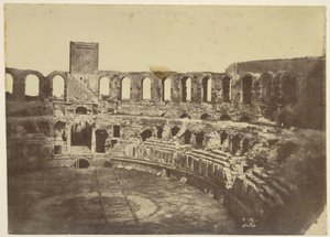 Arles, arenan av Charles Nègre