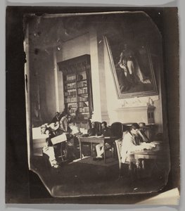 Det kejserliga asylet i Vincennes: biblioteket
